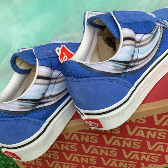 VANS OLD SKOOL WARP NEBULAS Bl/Chrome WMNS - Picture 11 of 12